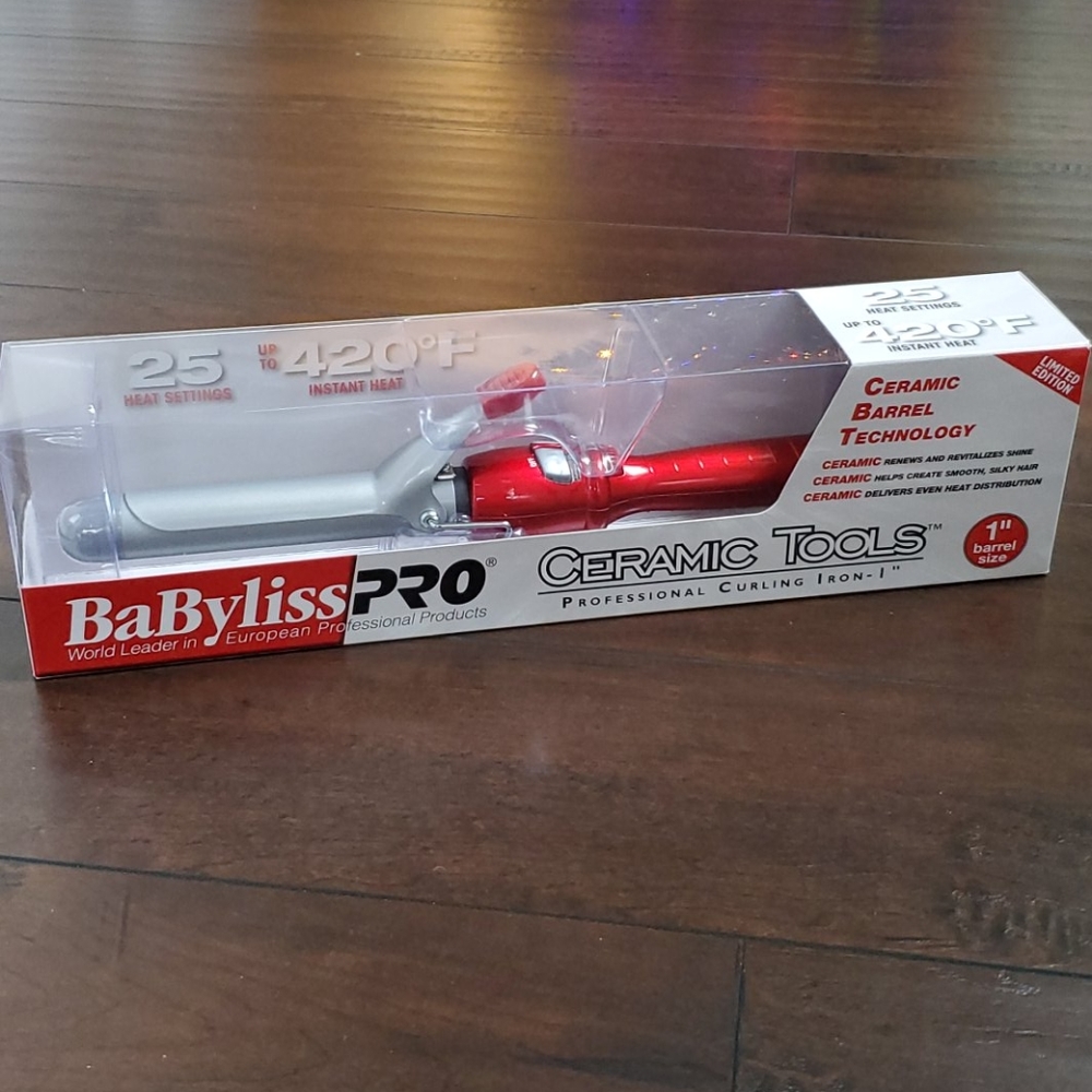BaByliss PRO Ceramic Tools Curling Iron 1" Barrel